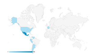 Estadísticas de Una Página Web | Mapa Mundial | Giogui Soluciones en Línea